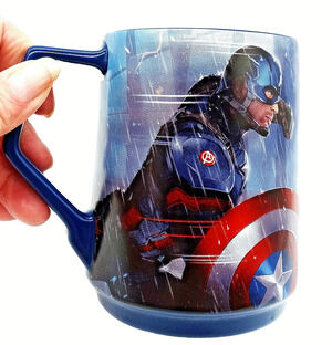 Marvel Civil War Captain America Iron Man Ceramic Coffee Cup Mug by Disney